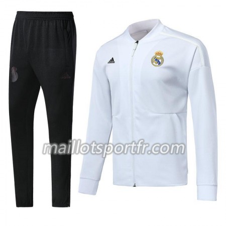 Real Madrid Ensemble Vestes d'entrainement Blanc 2018/19